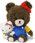 モコモコ ぬいぐるみ
[ジャッキー]
(くまのがっこう×ハローキティ)