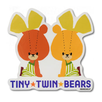 ダイカットステッカー
[229984/ルルロロ]
(TINY TWIN BEARS)