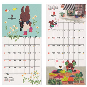 2027 CALENDAR
[ウォール]
(KCA-1)