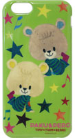 iPhone6 専用 
ソフトジャケット[66B]
(TINY TWIN BEARS)
