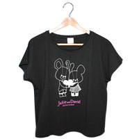 ドルマンTシャツ
[BK/ハート]
(Jackie&David)